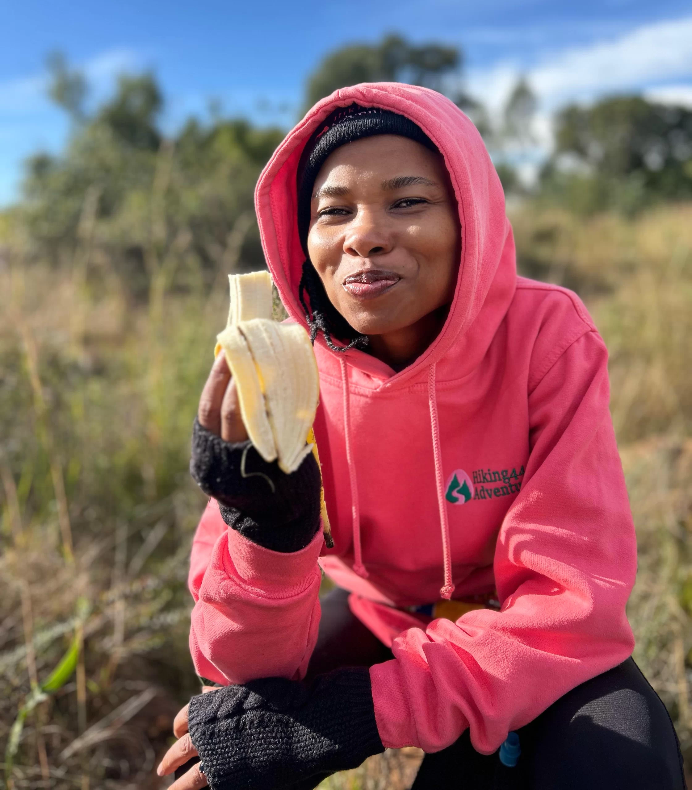 Dark Peach Hiking44 Hoodie