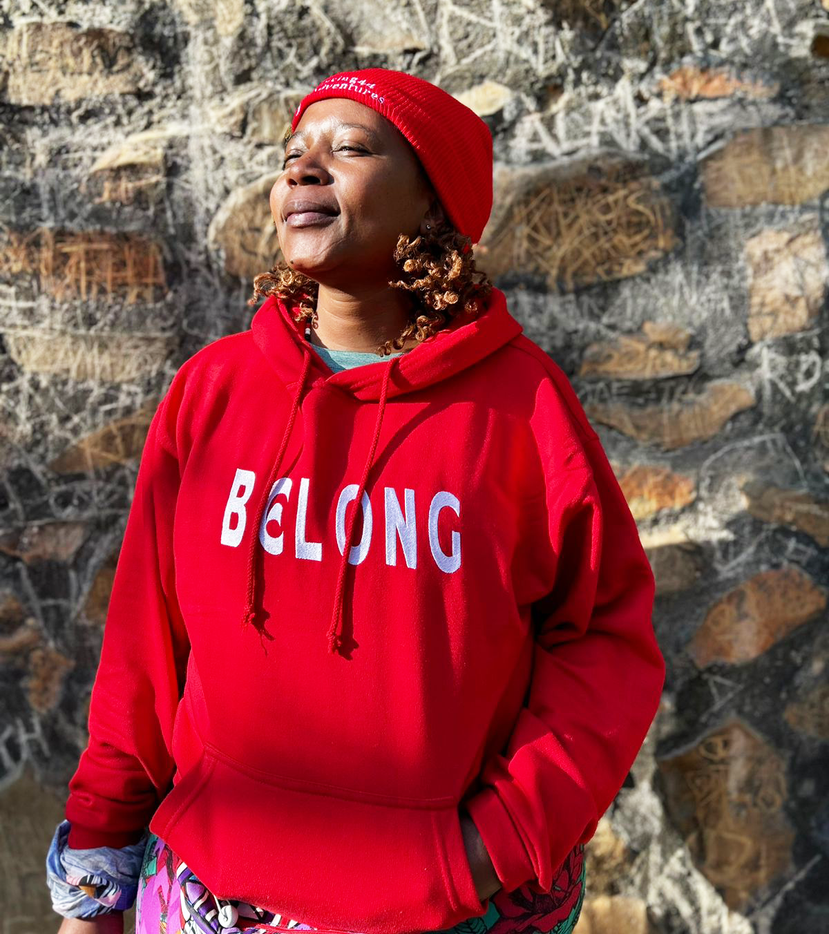 Red Belong Hoodie